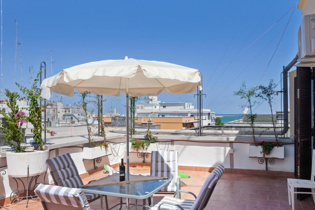 La Bella Vista Bari Sea View Terrace Flat Appartement Buitenkant foto